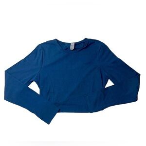 🆕 VSX Victoria’s Secret | Cropped Long Sleeve Open Back Top | Athleisure